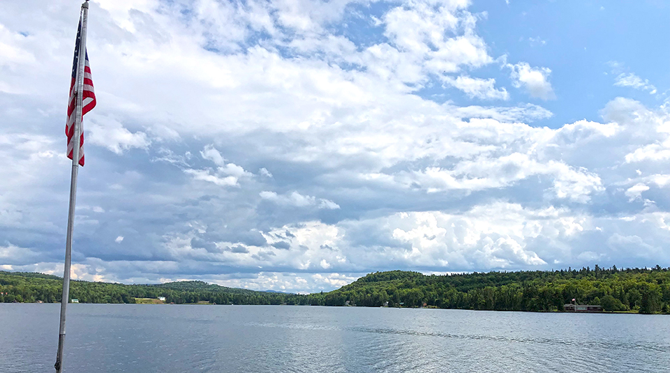 Back Lake in Pittsburg New Hampshire