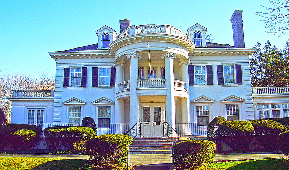 Oliver Barrett House, circa 1854