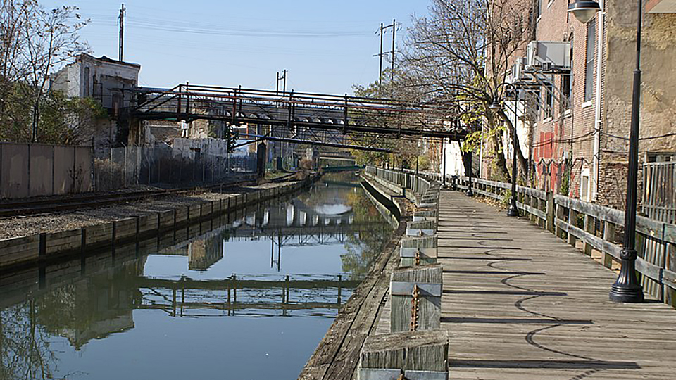 Manyunk Reach of the Schuylkill Canal