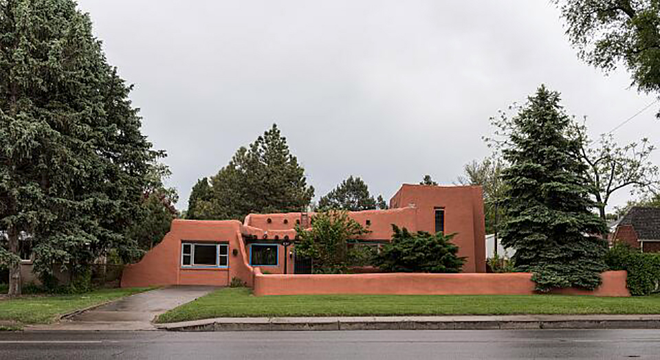 Neo Pueblo Style House