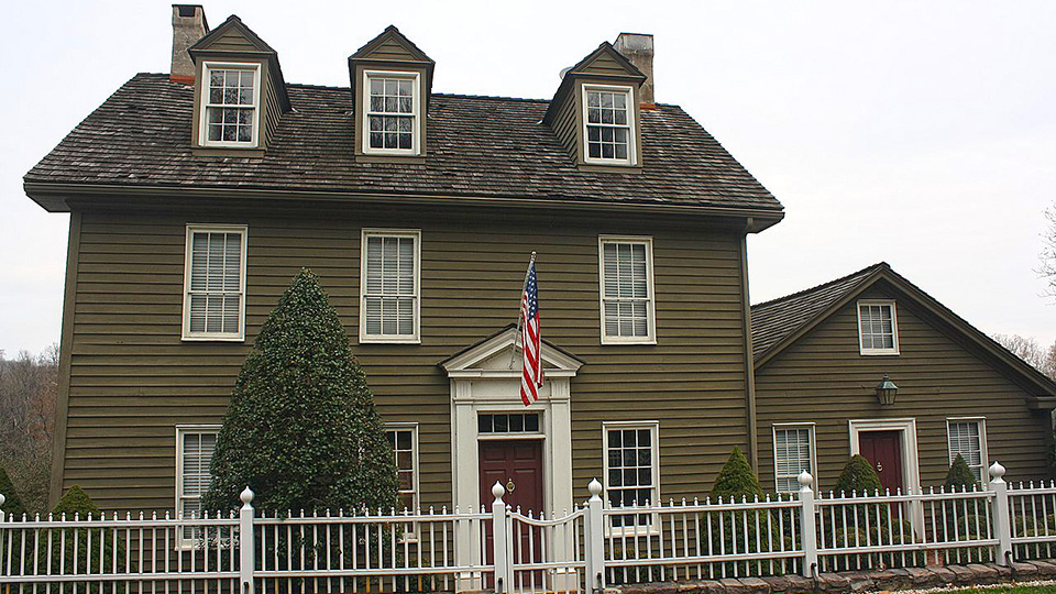 Home in the Lumberville Historic District